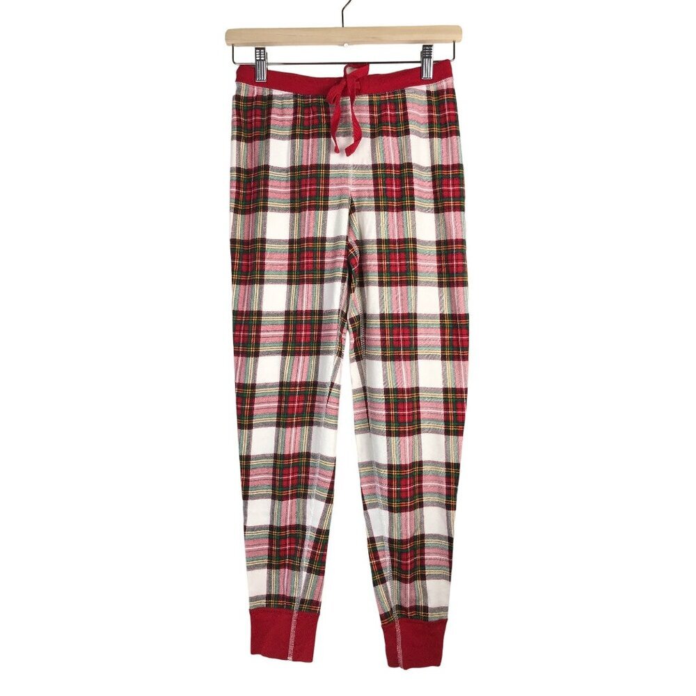 Hanna Andersson Red Flannel Pajama Bottoms Size Small